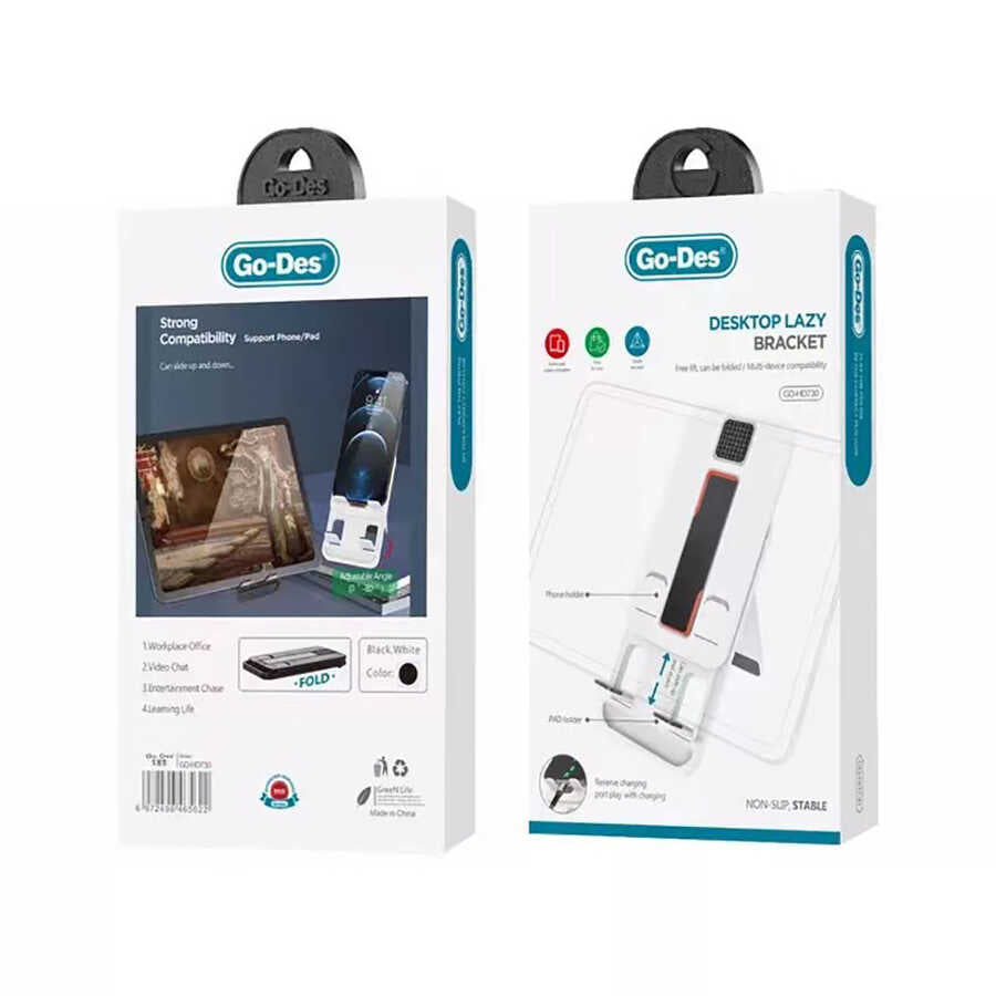 Go-Des GD-HD730 Lazy Masaüstü Telefon Tutucu - 2 Go-Des GD-HD730 Lazy Masaüstü Telefon Tutucu - 2